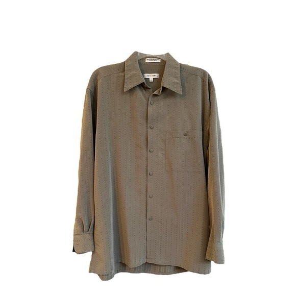 PIERRE CARDIN, MENS, LONG SLEEVE, CASUAL SHIRTS. SET/2. SIZE M - Picture 5 of 7